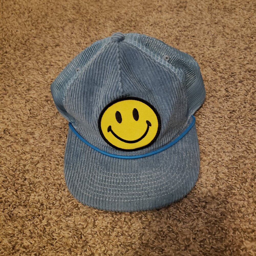 Aviator Nation snapback blue trucker hat